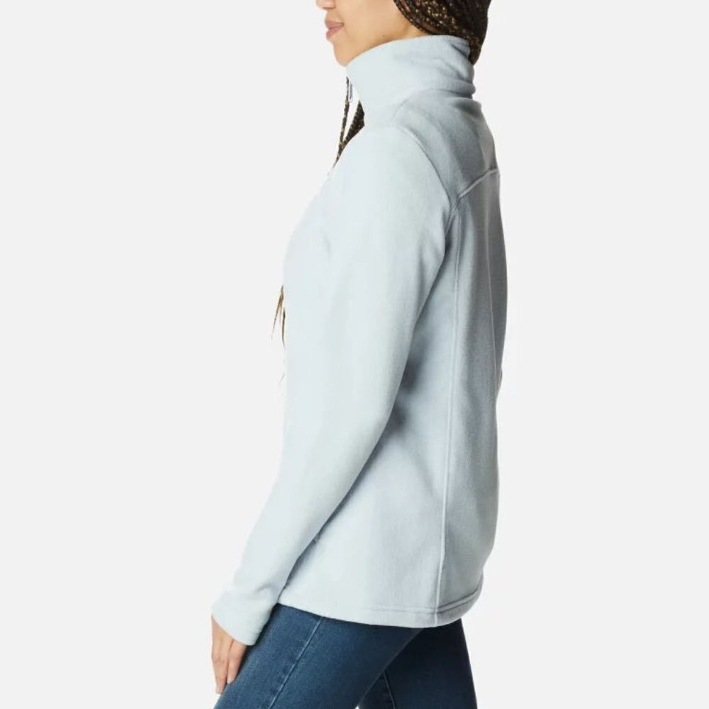 Women's Columbia Grey Castle Dale Full Zip Fleece Jacket Size: M - Picture 3 of 6